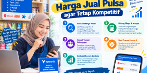cara menentukan harga jual pulsa